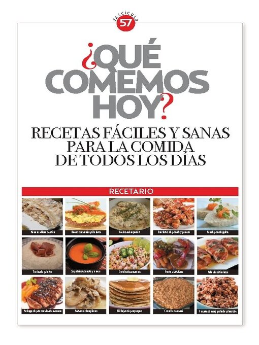 Title details for ¿Qué comemos hoy? by Media Contenidos - Available